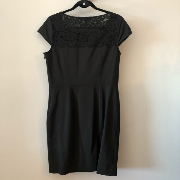 Cynthia Steffe Black Lace Dress Size 12 NWT - Picture 4 of 4